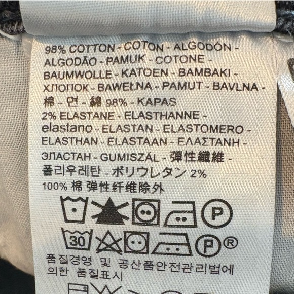 Levi’s Black Highrise Skinny Button Fly Jeans Size 28 Cotton - Picture 11 of 11